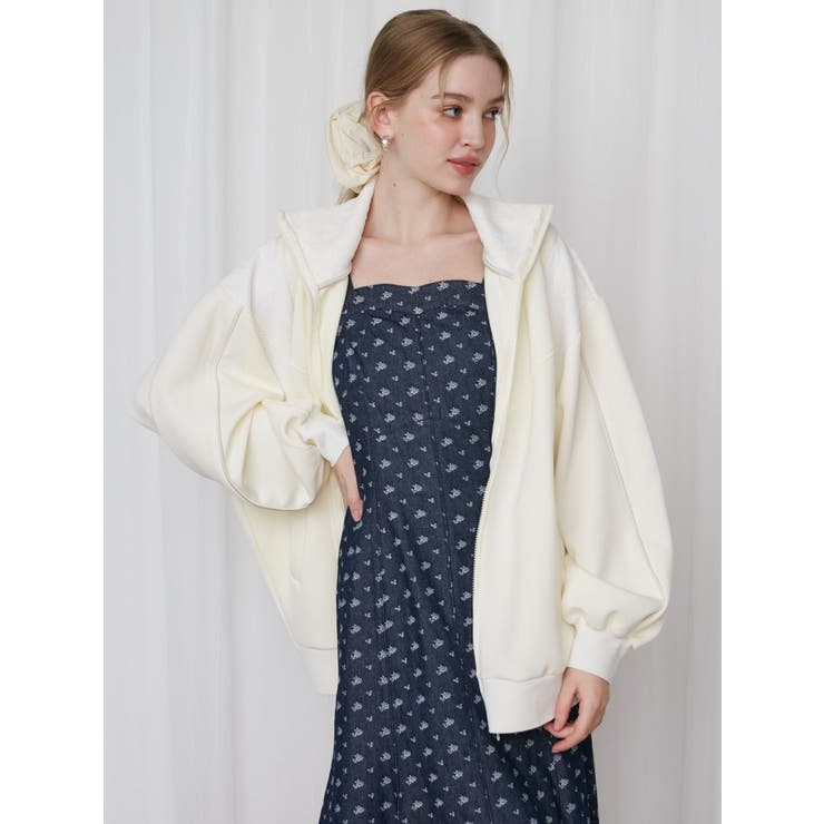 LACE BLOCKING BIG | CALNAMUR | 詳細画像13 