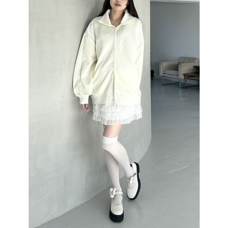 LACE BLOCKING BIG | CALNAMUR | 詳細画像24 