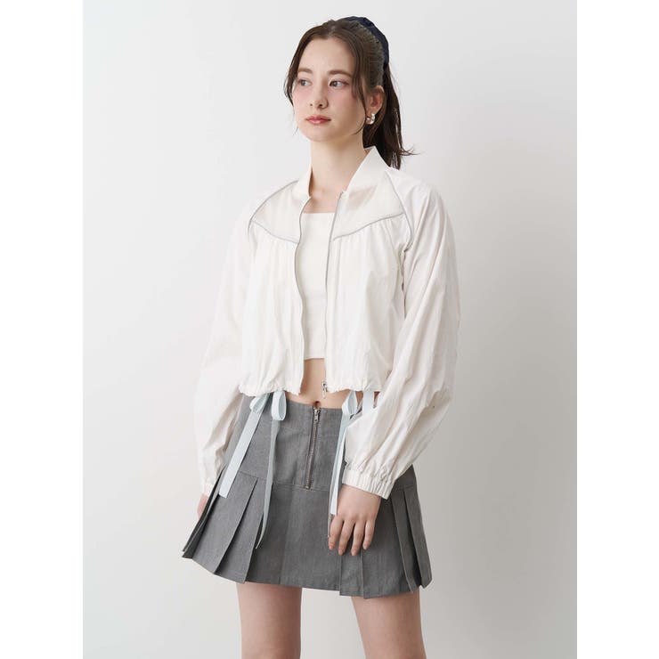 SHEER SHORT BLOUSON/シアーショートブルゾン | CALNAMUR | 詳細画像14 