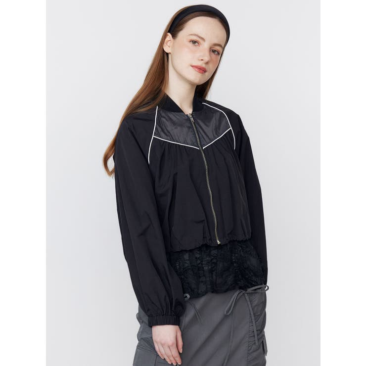 SHEER SHORT BLOUSON/シアーショートブルゾン | CALNAMUR | 詳細画像22 