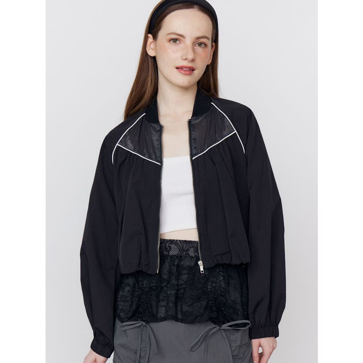 SHEER SHORT BLOUSON/シアーショートブルゾン | CALNAMUR | 詳細画像24 