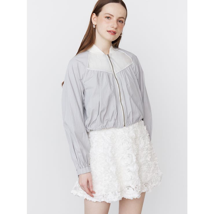 SHEER SHORT BLOUSON/シアーショートブルゾン | CALNAMUR | 詳細画像30 