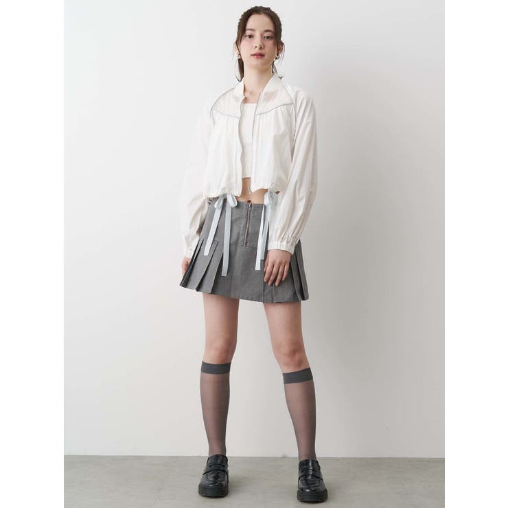 SHEER SHORT BLOUSON/シアーショートブルゾン | CALNAMUR | 詳細画像37 