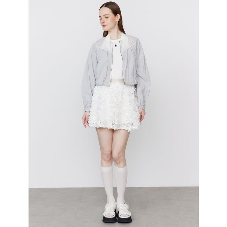 SHEER SHORT BLOUSON/シアーショートブルゾン | CALNAMUR | 詳細画像41 