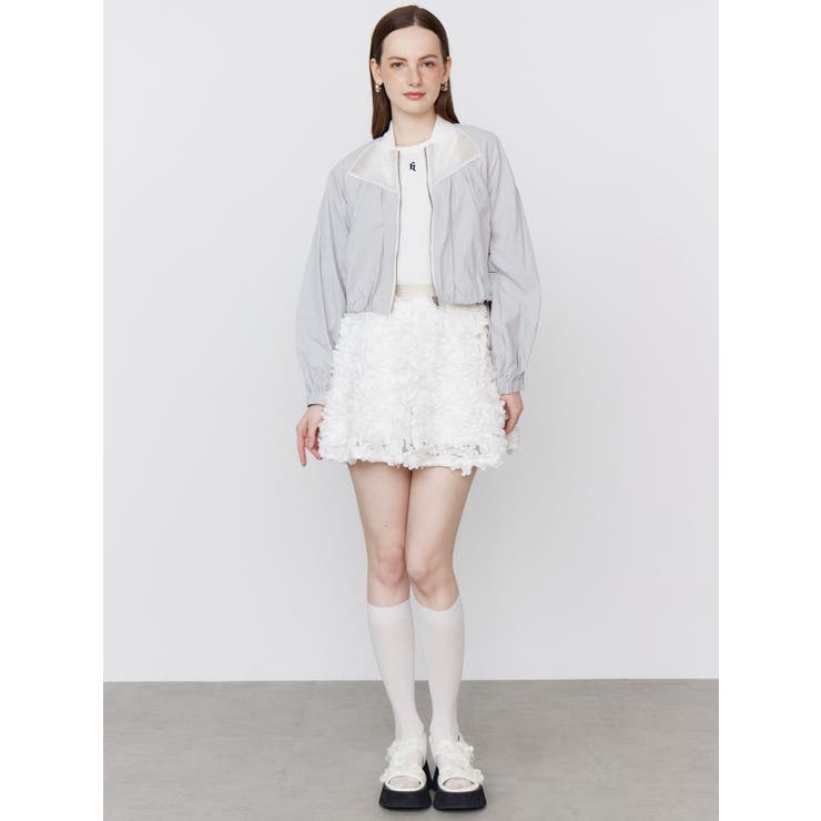 SHEER SHORT BLOUSON/シアーショートブルゾン | CALNAMUR | 詳細画像44 