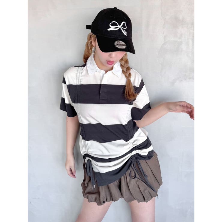 2WAY DRAWSTRING CUT OP/2WAYドロストカットワンピース | CALNAMUR | 詳細画像3 
