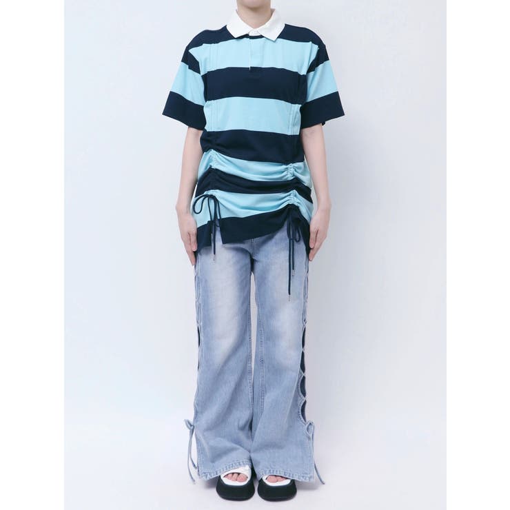 2WAY DRAWSTRING CUT OP/2WAYドロストカットワンピース | CALNAMUR | 詳細画像43 