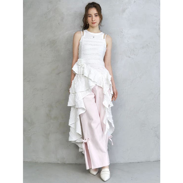 ROSE ASYMMETRIC HEM | CALNAMUR | 詳細画像2 