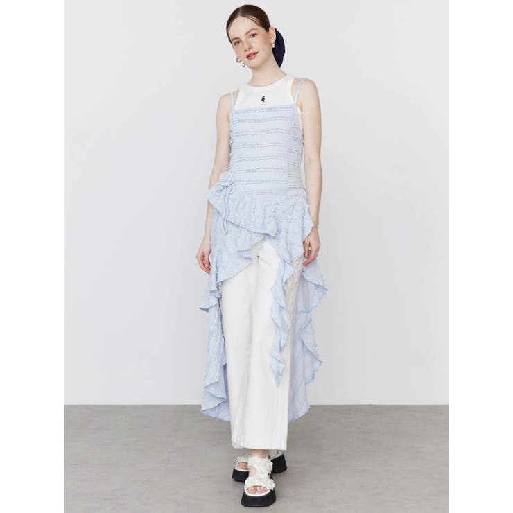 ROSE ASYMMETRIC HEM | CALNAMUR | 詳細画像25 