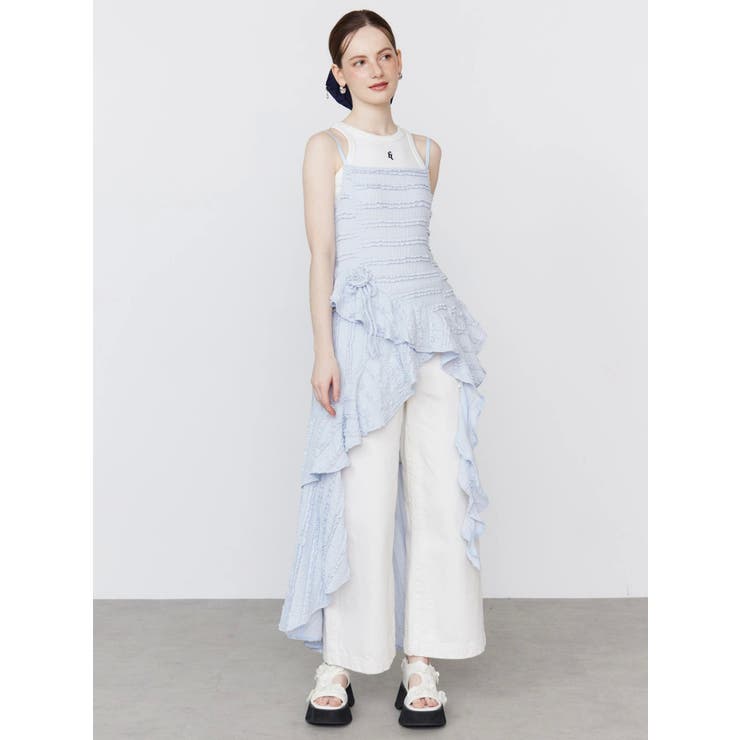 ROSE ASYMMETRIC HEM | CALNAMUR | 詳細画像26 