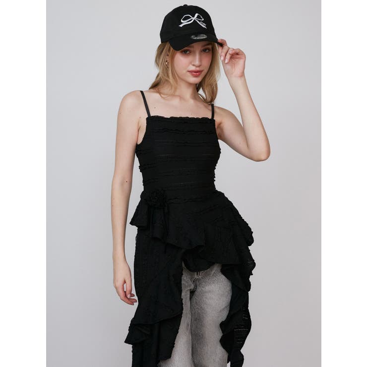 ROSE ASYMMETRIC HEM | CALNAMUR | 詳細画像32 