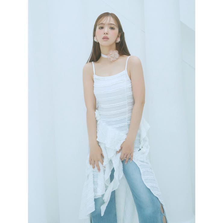 ROSE ASYMMETRIC HEM | CALNAMUR | 詳細画像42 