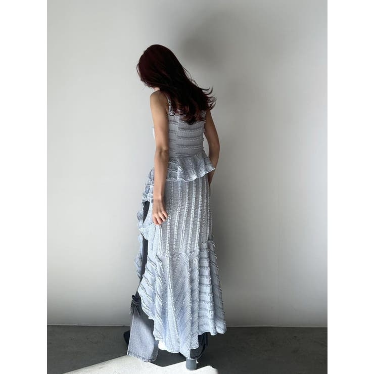 ROSE ASYMMETRIC HEM | CALNAMUR | 詳細画像47 