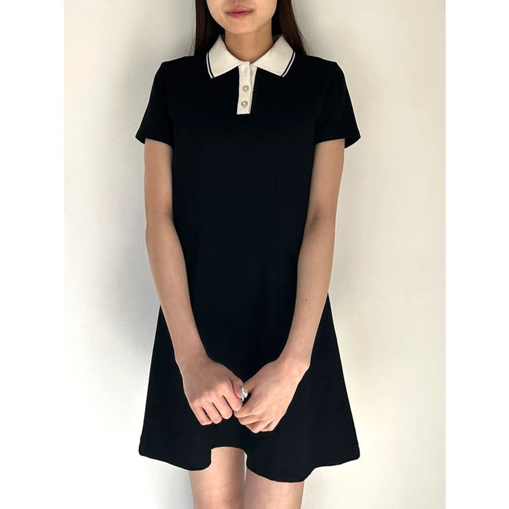 BACK OPEN POLO OP/バックオープンポロワンピース | CALNAMUR | 詳細画像48 