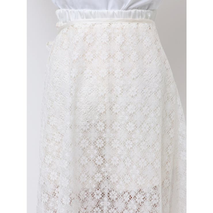 LACE LAYERED SKPT/レースレイヤードスカートパンツ | CALNAMUR | 詳細画像33 