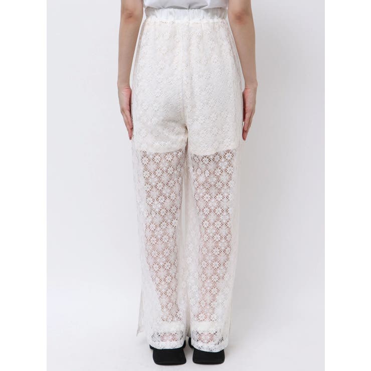LACE LAYERED SKPT/レースレイヤードスカートパンツ | CALNAMUR | 詳細画像38 