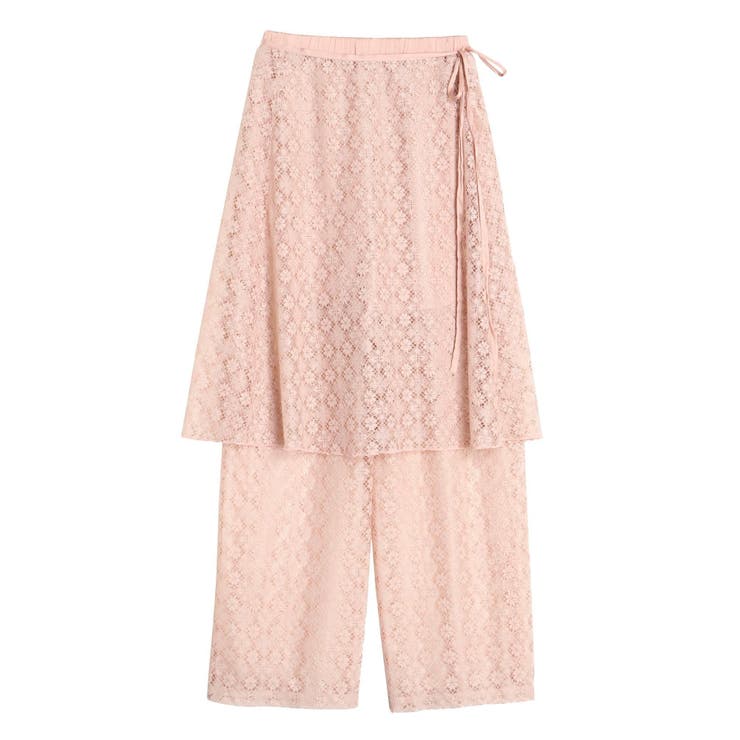 LACE LAYERED SKPT/レースレイヤードスカートパンツ | CALNAMUR | 詳細画像45 