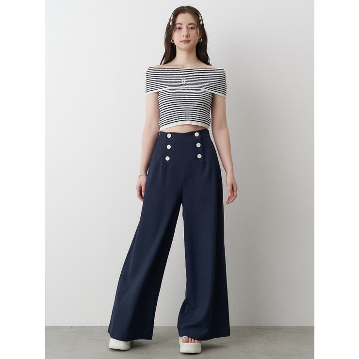 MARINE WIDE PT/マリンワイドパンツ | CALNAMUR | 詳細画像2 