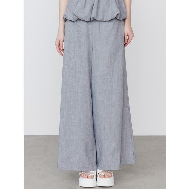 グレー | MARINE WIDE PT/マリンワイドパンツ | CALNAMUR