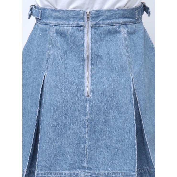 DENIM TUCK MINI SK/デニムタックミニスカート | CALNAMUR | 詳細画像21