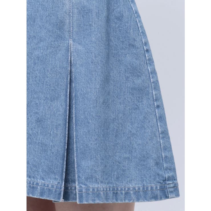 DENIM TUCK MINI SK/デニムタックミニスカート | CALNAMUR | 詳細画像22