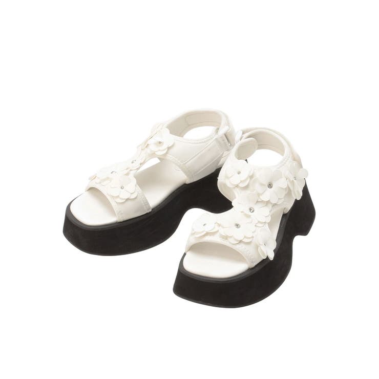3D FLOWER SPORTS SANDALS/3Dフラワースポーツサンダル[品番