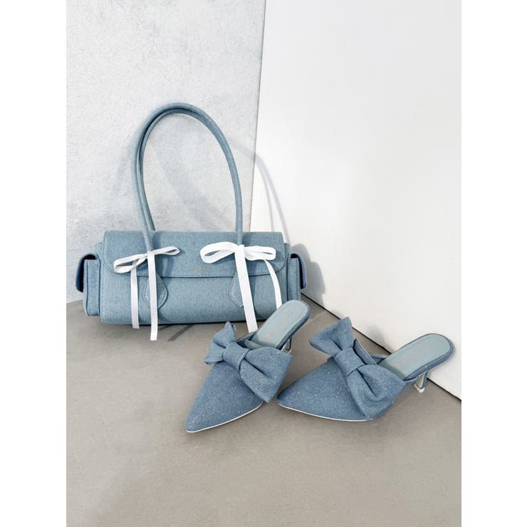 BIG RIBBON CLIP MULE/ビッグリボンクリップミュール[品番