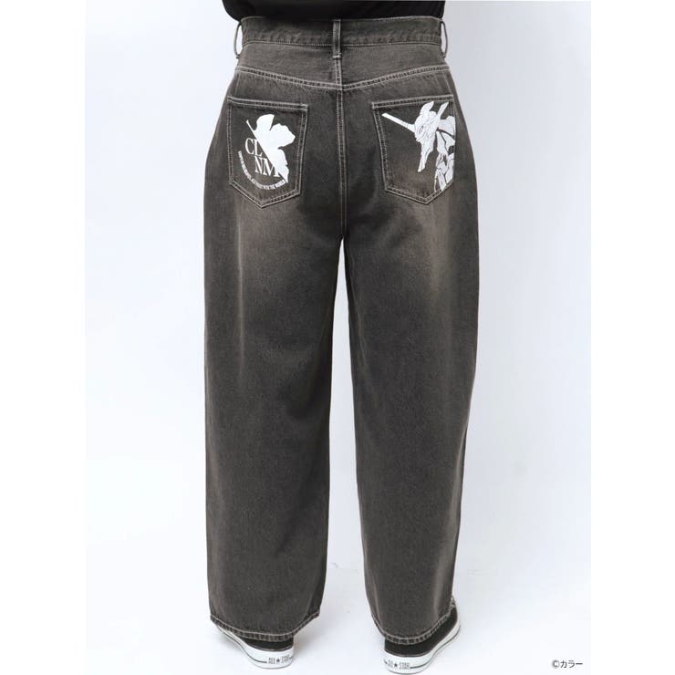 エヴァンゲリオンコラボ　デニムパンツ　EVA-01 DENIM PT エヴァンゲリオンコラボ】 EVA-01 DENIM PT（デニムパンツ