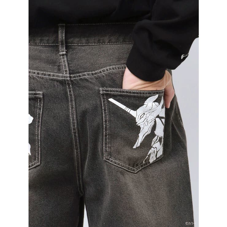 エヴァンゲリオンコラボ】 EVA-01 DENIM PT[品番：MKSW0063813