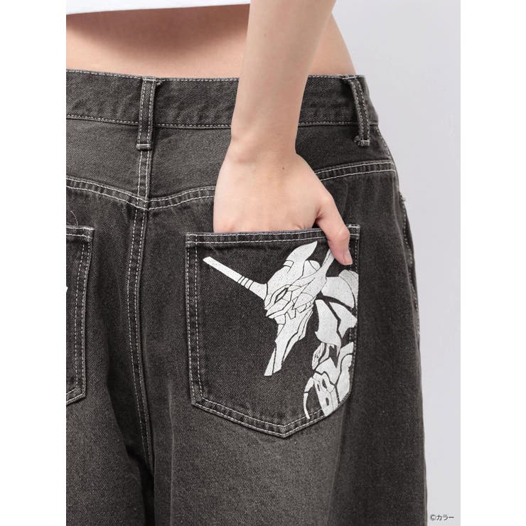 エヴァンゲリオンコラボ】 EVA-01 DENIM PT[品番：MKSW0063813