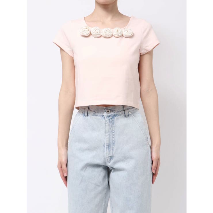 3D ROSE TSHIRTS/3DローズTシャツ 3D ROSE TSHIRTS/3DローズTシャツ[品番：MKSW0062361]｜CALNAMUR