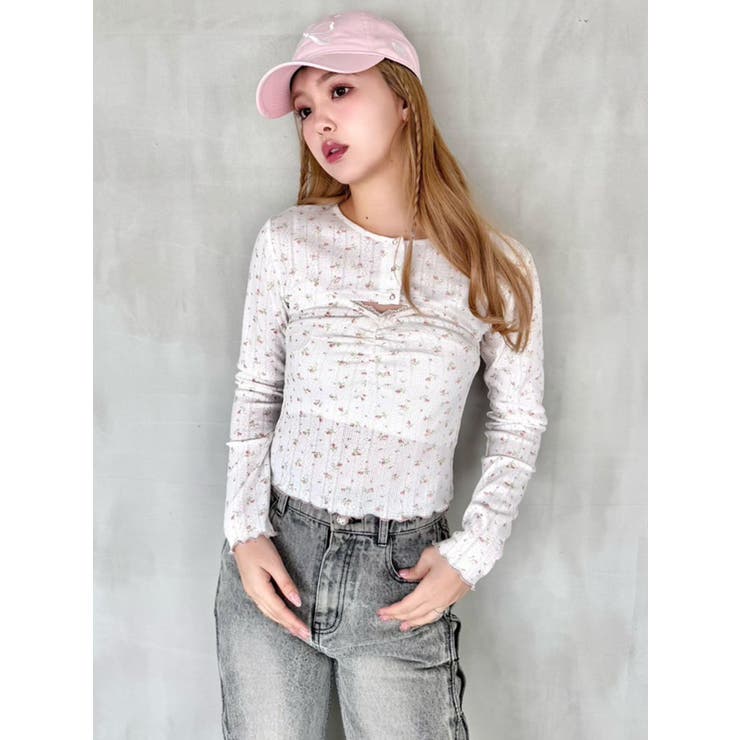 PETIT FLOWER ENSEMBLE/小花柄アンサンブル | CALNAMUR | 詳細画像4 