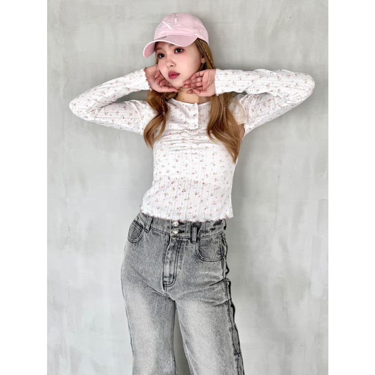 PETIT FLOWER ENSEMBLE/小花柄アンサンブル | CALNAMUR | 詳細画像6 