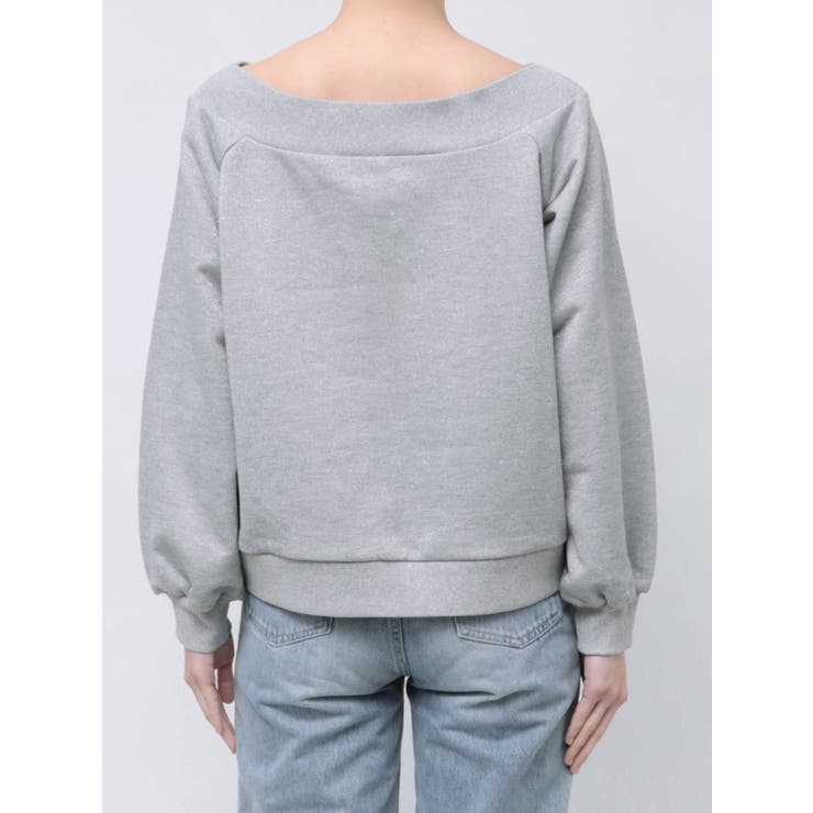 2WAY RIBBON SWEAT/2WAYリボンスウェット[品番：MKSW0064214