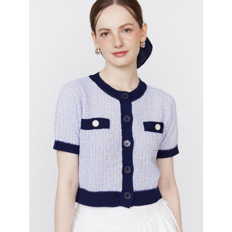 SUMMER TWEED KNIT CD/サマーツィードニットカーディガン | CALNAMUR | 詳細画像10 