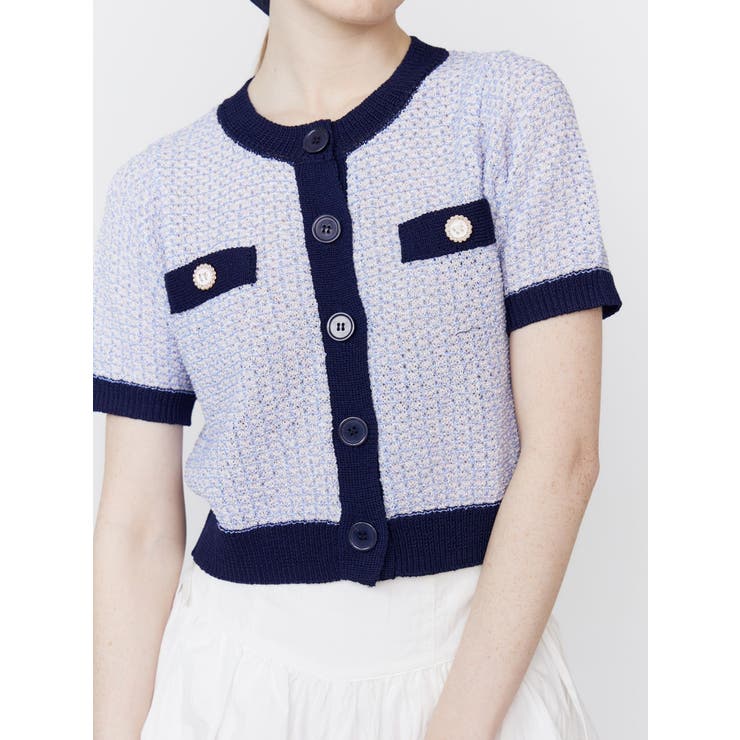 SUMMER TWEED KNIT CD/サマーツィードニットカーディガン | CALNAMUR | 詳細画像14 