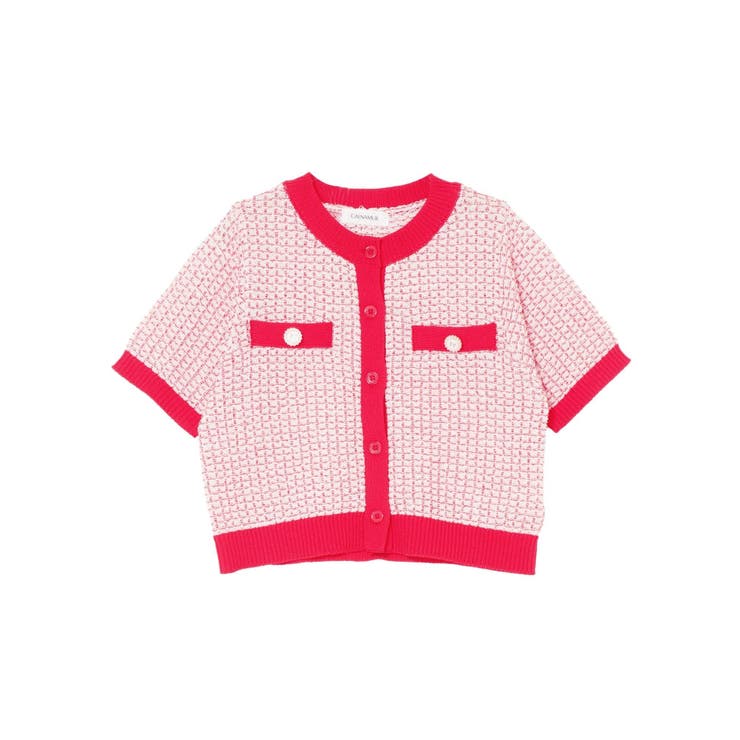 SUMMER TWEED KNIT CD/サマーツィードニットカーディガン[品番
