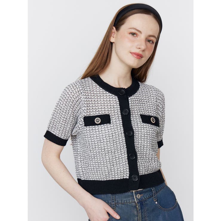 SUMMER TWEED KNIT CD/サマーツィードニットカーディガン | CALNAMUR | 詳細画像5 