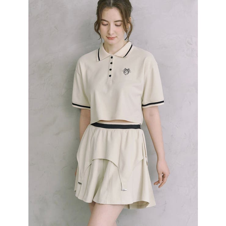 POLO×SK SET UP/ポロ×スカートセットアップ【セットアイテム】 | CALNAMUR | 詳細画像6 