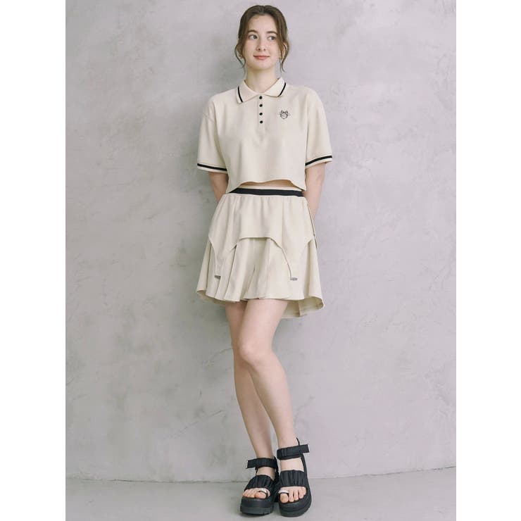 POLO×SK SET UP/ポロ×スカートセットアップ【セットアイテム】 | CALNAMUR | 詳細画像9 