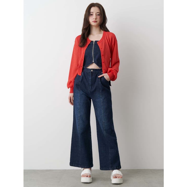 BACK RIBBON DENIM | CALNAMUR | 詳細画像23 