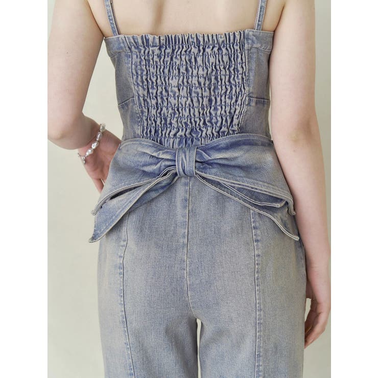 BACK RIBBON DENIM | CALNAMUR | 詳細画像43 