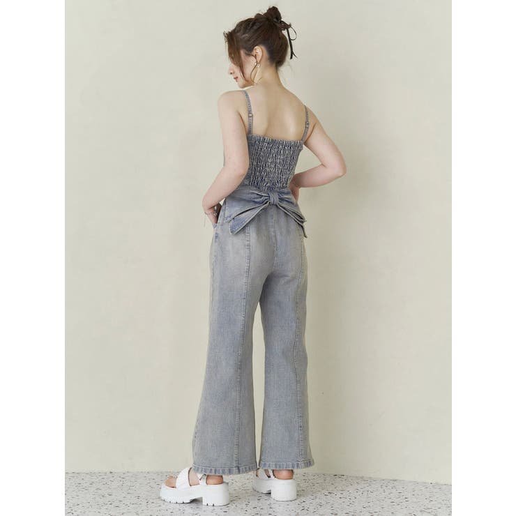 BACK RIBBON DENIM | CALNAMUR | 詳細画像7 