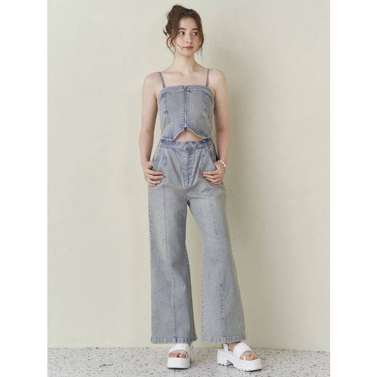 BACK RIBBON DENIM | CALNAMUR | 詳細画像8 