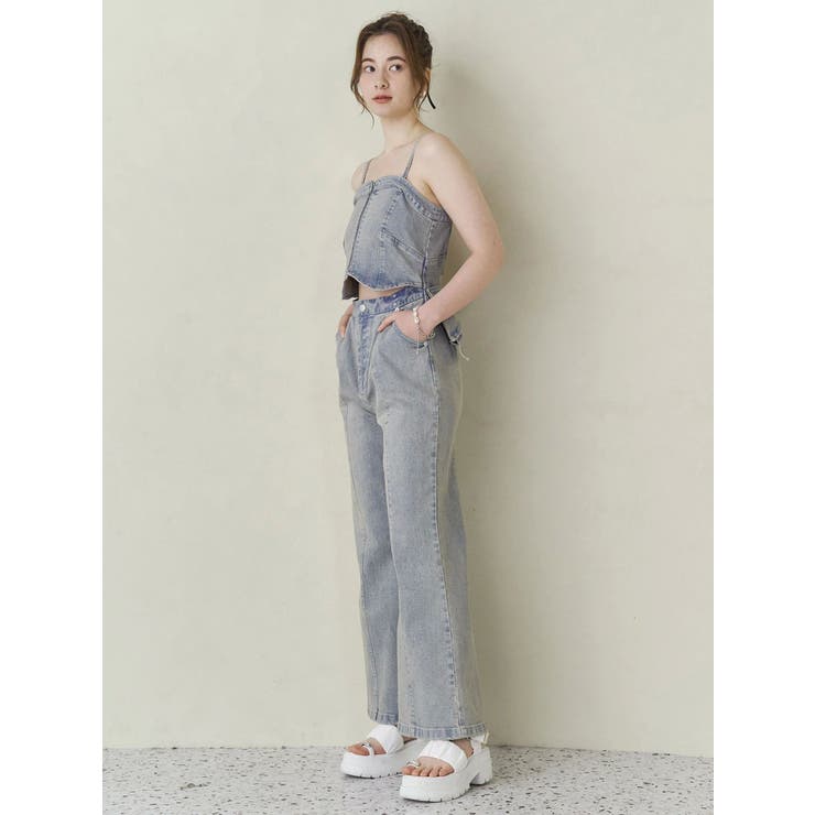 BACK RIBBON DENIM | CALNAMUR | 詳細画像9 