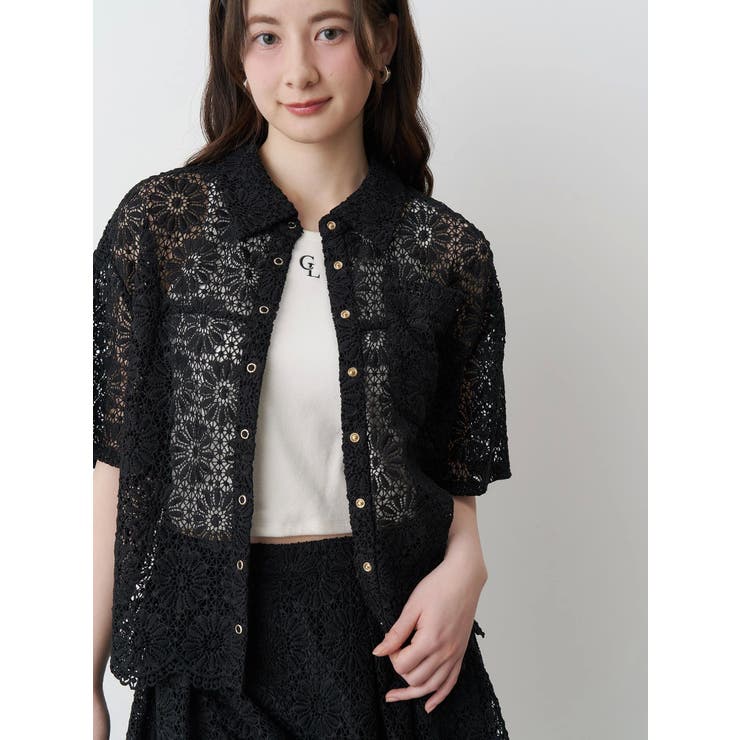 FLOWER LACE HALF | CALNAMUR | 詳細画像17 