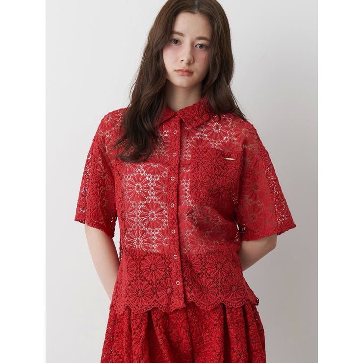 FLOWER LACE HALF | CALNAMUR | 詳細画像24 