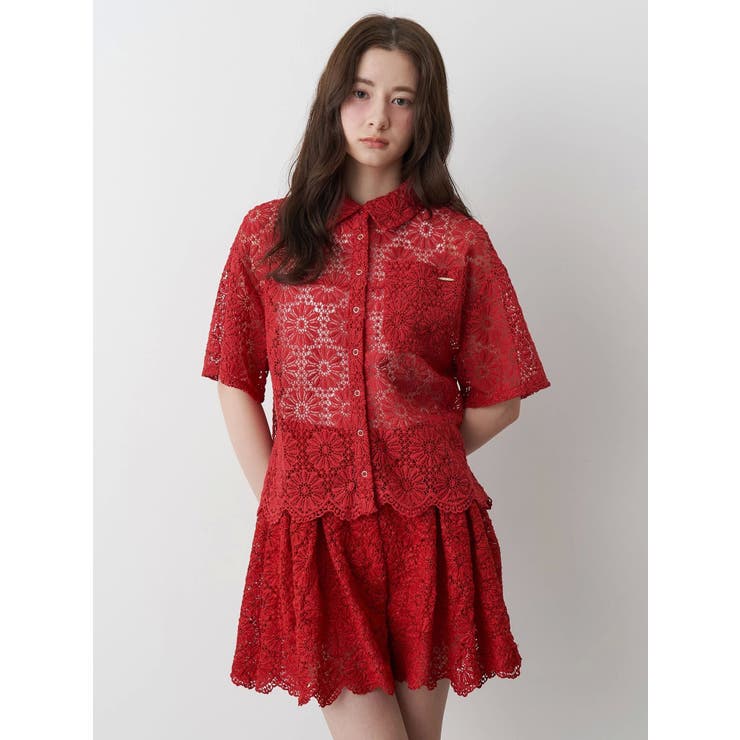 FLOWER LACE HALF | CALNAMUR | 詳細画像25 