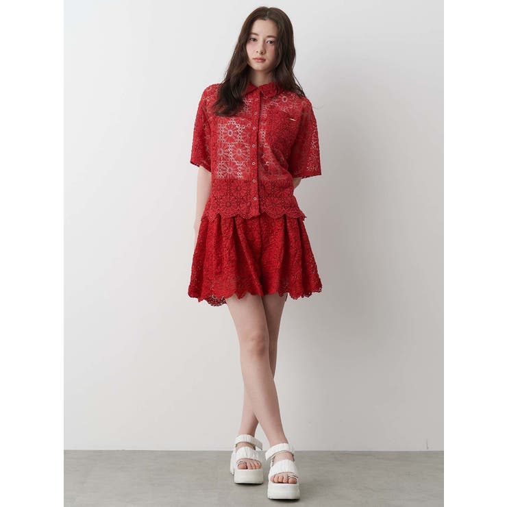 FLOWER LACE HALF | CALNAMUR | 詳細画像30 
