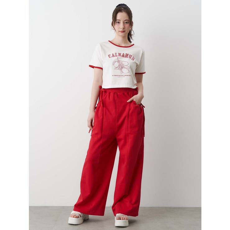 POCKET GATHER SWEAT PT/ポケットギャザースウェットパンツ | CALNAMUR | 詳細画像17 